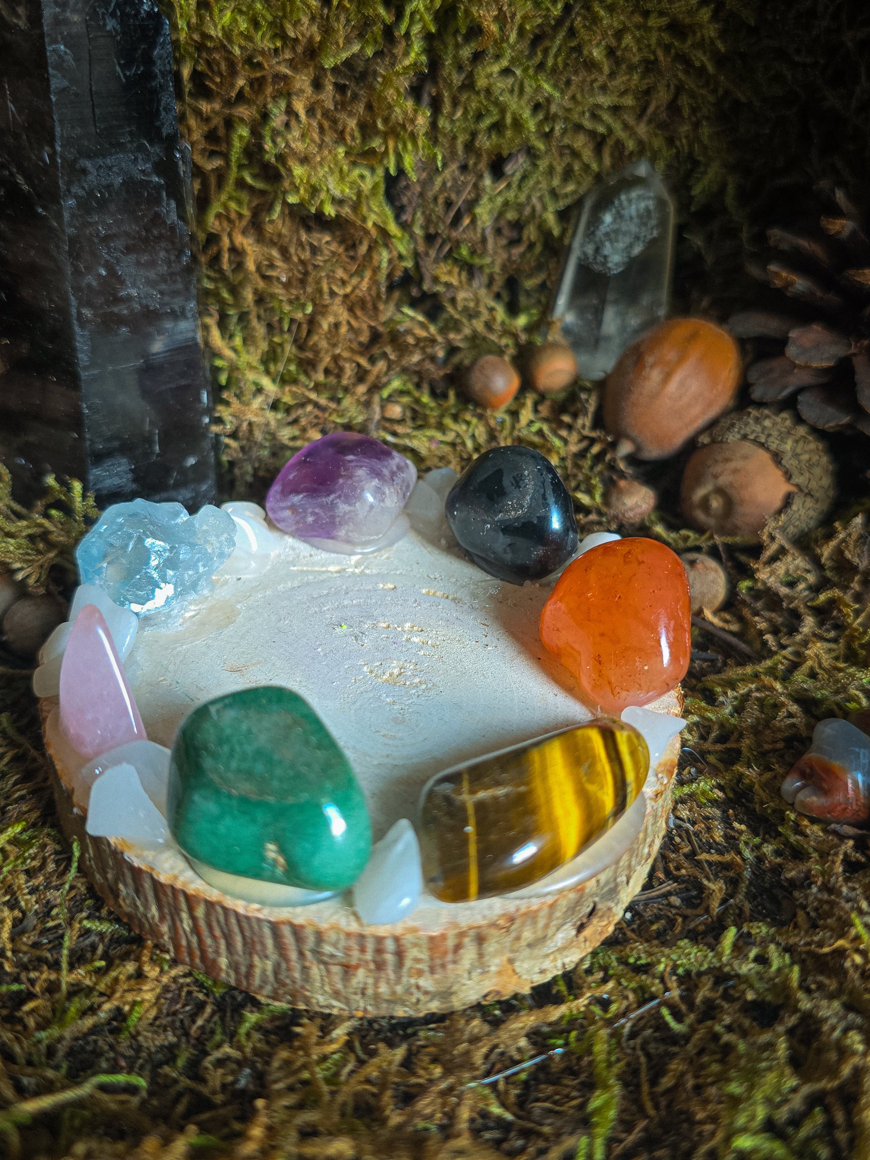 Chakra Tealight Holder OptionB