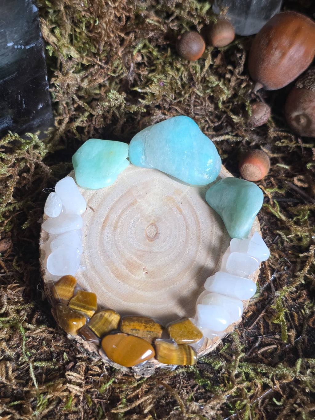 Ocean Cystal Tealight Holder OptionA